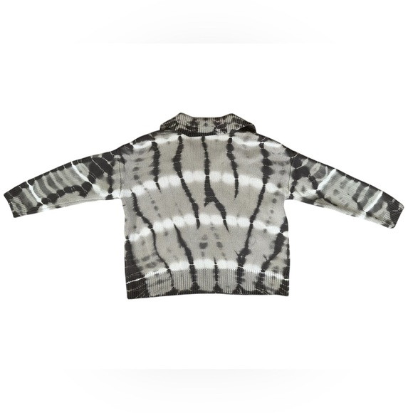 Young Fabulous & Broke Kendelle 100% Cotton Oversized V-Neck Tie Dye Sweater S - Picture 5 of 8